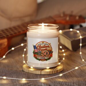 1116487364380536147_2048-1.jpeg Christmas Parade 250th Scented Soy Candle — Patriotic Holiday Jar (9oz)