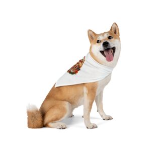 2093732310234704055_2048.jpeg Christmas Parade 250 Pet Bandana — Patriotic Holiday Dog Scarf